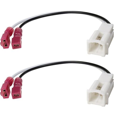 Dash Tweeter Speaker Harness Compatible with Dodge RAM Grand Caravan Journey 06-18,Jeep Grand Cherokee Wrangler JK 07-20,Chrysler 200 300 11-17,72-7902 Car Tweeter Harness Wire Adapter Kit in Saudi Arabia