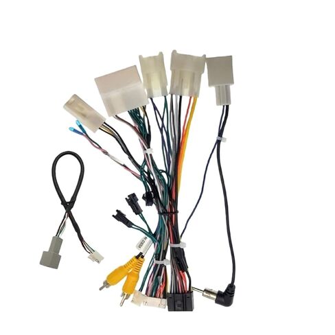 سيارة 16pin الأسلاك تسخير محول Canbus صندوق فك أندرويد راديو كابل الطاقة متوافق لسوبارو XV امبريزا 2014-2016 فورستر 2015-2019 in Kuwait