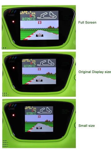 HISPEEDIDO لـ Sega GG 3.5 "مغلفة الخلفية IPS LCD عدة HD ريترو بكسل IPS شاشة الكريستال السائل التصفيح لوحدة تحكم لعبة SEGA والعتاد in Kuwait