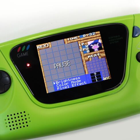 HISPEEDIDO لـ Sega GG 3.5 "مغلفة الخلفية IPS LCD عدة HD ريترو بكسل IPS شاشة الكريستال السائل التصفيح لوحدة تحكم لعبة SEGA والعتاد in Kuwait
