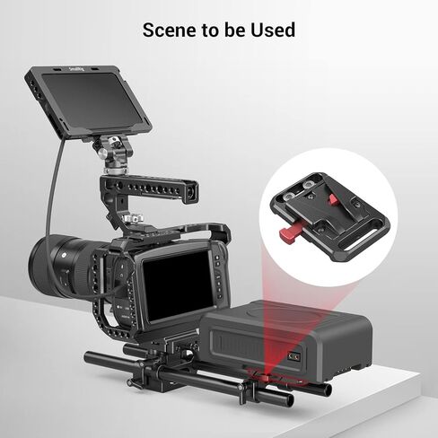 لوحة بطارية SmallRig VB212 وMini V Mount in Saudi Arabia
