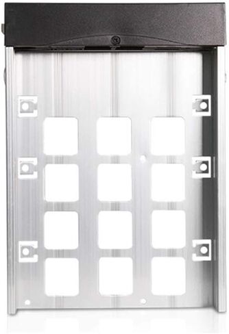 ISTAR BPU-230HD-RED 2X 5.25 to 3X 3.5 2.5" 12Gb/s HDD SSD Hot-swap Rack in Saudi Arabia