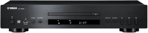 مشغل أقراص مضغوطة Yamaha CD-S303 مع توافق MP3/WMA/LPCM/FLAC/USB مع مضخم صوت مدمج A-S301 in Kuwait