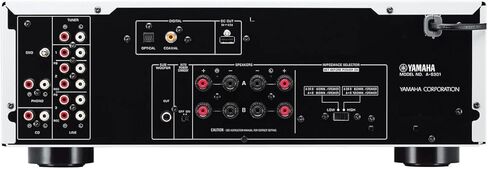 مشغل أقراص مضغوطة Yamaha CD-S303 مع توافق MP3/WMA/LPCM/FLAC/USB مع مضخم صوت مدمج A-S301 in Kuwait