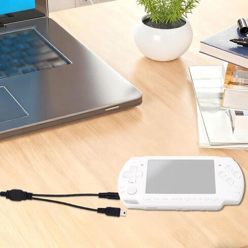3pcs 2-in-1 Charger Cable Compatible with 1000/2000/3000/E-1000 Series & PS3 Controller, 120cm/3.9ft USB Power & Data Sync Cable for Travel Home Use in Saudi Arabia