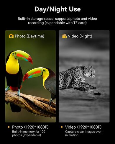 T TAKMLY Night Vision Goggles, 2624FT-10X Digital Zoom, 2.8'' HD Screen Infrared Binoculars with 64GB TF Card for Photos and Videos, for Adults Outdoor Camping and Wildlife Observation (Black) in Saudi Arabia