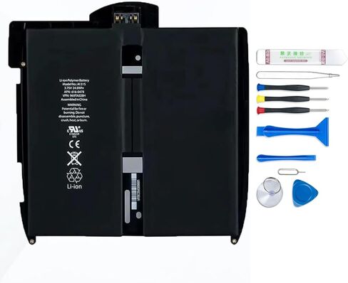 بطارية A1315 متوافقة مع iPad 1 الجيل الأول A1337 A1219 741-0025-A 616-0448 3.75V 24.8WHr مع مجموعة أدوات in Kuwait