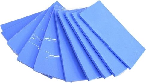 Thermal Conductive Silicone Pads 1PC Thermally Conductive Silicone 3.6 w/m k,100x100mm 0.5mm 1mm 1.5mm 2mm 2.5m 3mm 5mm(100x100x3mm) in Saudi Arabia