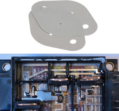 100pcs to-3 Transistor Thermal Silicone Insulator Pads 43x30x0.3mm Compatible with 2N3055 MJ2955 in Saudi Arabia