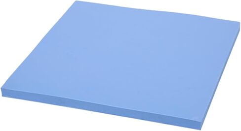 Silicone Thermal Pad, 100×100×5mm 1.5W mk Heat Conductive Sheet for CPU GPU, with Sticky for Easy Installation, Suitable for Graphics Card Memory Heat Sink LED Industry in Saudi Arabia
