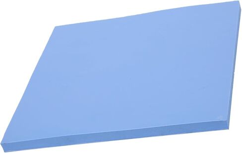 Silicone Thermal Pad, 100×100×5mm 1.5W mk Heat Conductive Sheet for CPU GPU, with Sticky for Easy Installation, Suitable for Graphics Card Memory Heat Sink LED Industry in Saudi Arabia