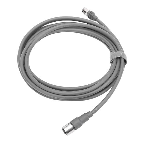 Eujgoov Rectangular Satellite Cable, 10m 23AWG Rubber Copper IP68 for Gen 3 Performance Antenna, with Field Termination Kit for Router Replacement in Saudi Arabia