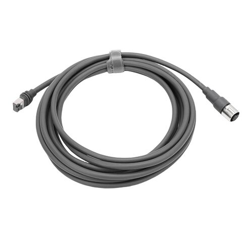 Eujgoov Rectangular Satellite Cable, 10m 23AWG Rubber Copper IP68 for Gen 3 Performance Antenna, with Field Termination Kit for Router Replacement in Saudi Arabia