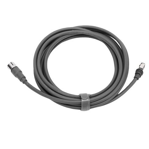 Eujgoov Rectangular Satellite Cable, 10m 23AWG Rubber Copper IP68 for Gen 3 Performance Antenna, with Field Termination Kit for Router Replacement in Saudi Arabia