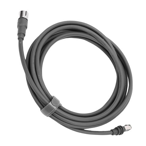 Eujgoov Rectangular Satellite Cable, 10m 23AWG Rubber Copper IP68 for Gen 3 Performance Antenna, with Field Termination Kit for Router Replacement in Saudi Arabia