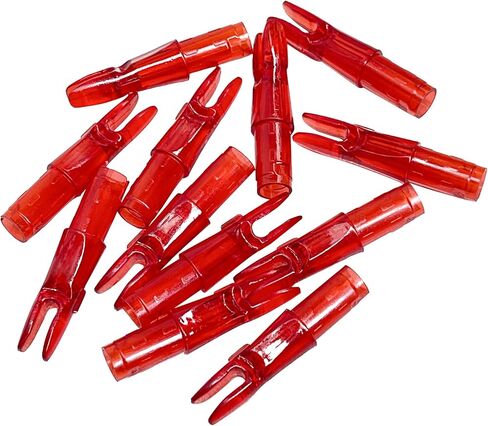 DEEPOWER 12 Pack Archery Arrows Nocks Fits Carbon Arrows in Saudi Arabia