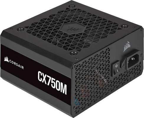 سلسلة Corsair CX-M، CX750M، CP-9020222-NA، مصدر طاقة معياري، 80 Plus برونزي، أسود (متجدد) in Saudi Arabia
