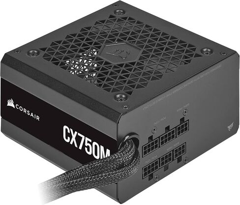 سلسلة Corsair CX-M، CX750M، CP-9020222-NA، مصدر طاقة معياري، 80 Plus برونزي، أسود (متجدد) in Saudi Arabia
