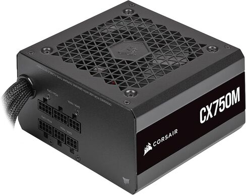 سلسلة Corsair CX-M، CX750M، CP-9020222-NA، مصدر طاقة معياري، 80 Plus برونزي، أسود (متجدد) in Saudi Arabia