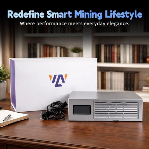 Bitcoin Miner LV08 Pro، 7TH/s 150W BTC Miner SHA256 خوارزمية تشفير التعدين المنزلي والمكتب، جهاز تعدين Bitcoins Lotto in Kuwait