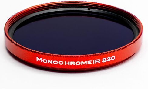 TruColor Monochrome IR 830، مرشح الأشعة تحت الحمراء، ممر الأشعة تحت الحمراء 830 نانومتر للكاميرات ذات الطيف الكامل أو الكاميرات المحولة بالأشعة تحت الحمراء، التصوير الفوتوغرافي بالأشعة تحت الحمراء باللونين الأبيض والأسود عالي التباين للمناظر الطبيعية واله in Kuwait
