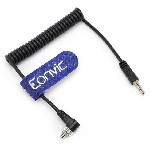 PC to PC Flash Sync Cable for Canon EOS 50D/Mark II/EOS 40D Nikon D850/D100/D700/D3X/D3S Camera in Saudi Arabia