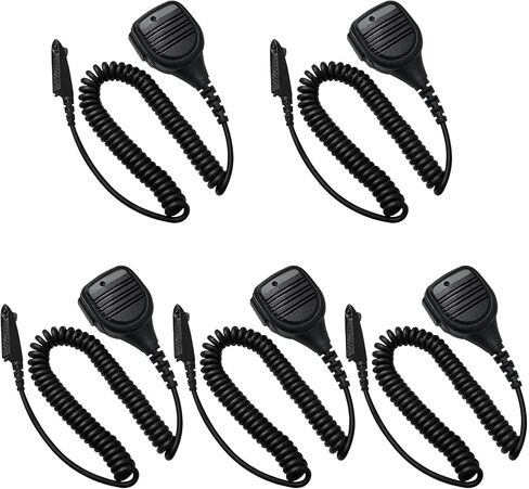 PMMN4021a Speaker Microphone PMMN4021 Heavy Duty Shoulder Mic with 3.5mm Audio Jack for Motorola Two Way Radio HT750 HT1250 HT1250LS HT1550 PR860 MTX850 MTX8250 PRO7150 PTX760 in Saudi Arabia