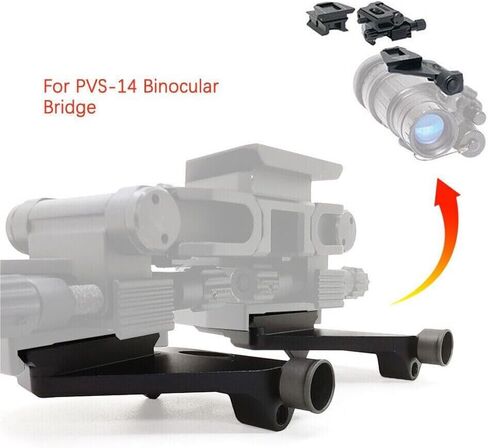 التكتيكية PVS-14 NVG تتوافق حذاء نظارات الرؤية الليلية جبل قوس الجمعية الأزواج الطرافة in Kuwait