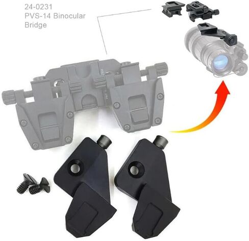 التكتيكية PVS-14 NVG تتوافق حذاء نظارات الرؤية الليلية جبل قوس الجمعية الأزواج الطرافة in Kuwait