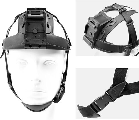Tactical Soft Head Band, Heavy Duty Night Vision Head Strap Adjustable NVG Mount Cap for Headband Night Vision Goggles & Action Camera, for NV8000 NVG10 NVG30 NVG50 PVS 14 in Saudi Arabia