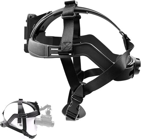 Tactical Soft Head Band, Heavy Duty Night Vision Head Strap Adjustable NVG Mount Cap for Headband Night Vision Goggles & Action Camera, for NV8000 NVG10 NVG30 NVG50 PVS 14 in Saudi Arabia