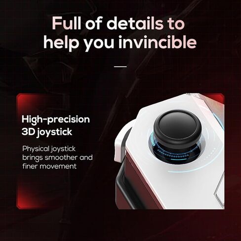 Yunseity Mobile Game Controller Joystick for Android, 150mAh Gaming Gamepad, Intelligent Pressure Control Handheld Gaming Gamepad for Mobile Phones in Saudi Arabia
