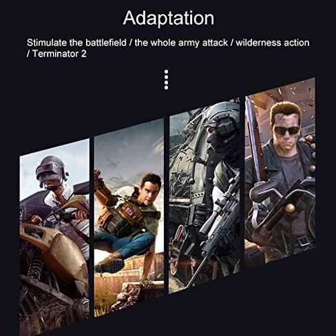 Mobile Phone Controller for Mobile Gaming Trigger, 6 Trigger Game Controller for iPhone & Android Phones, Compatible with PUBG Mobile/Knives Out/Call of Duty Mobile in Saudi Arabia
