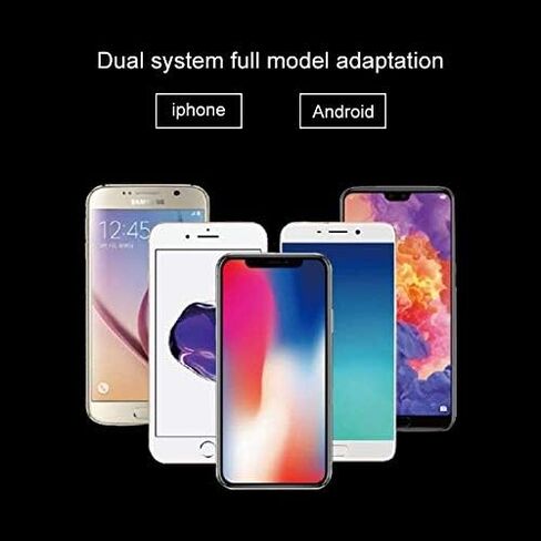 Mobile Phone Controller for Mobile Gaming Trigger, 6 Trigger Game Controller for iPhone & Android Phones, Compatible with PUBG Mobile/Knives Out/Call of Duty Mobile in Saudi Arabia