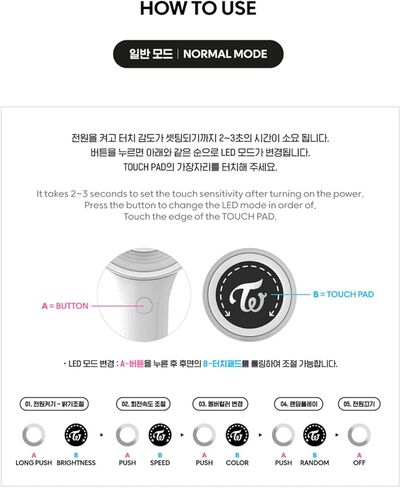 Twice - CANDYBONG ∞ Official Light Stick + 5 Extra Photocards in Saudi Arabia