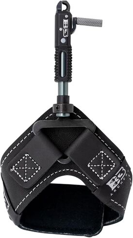 B3 Archery King Single-Caliper Wrist Strap Archery Compound Bow Arrow Release Aid Trigger w/Adjustable Travel, Roller-Sear Blackened Stainless Steel Jaw, Standard Wrist Strap in Saudi Arabia