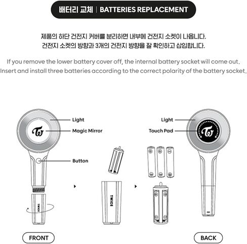 Twice - CANDYBONG ∞ Official Light Stick + 5 Extra Photocards in Saudi Arabia