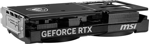 msi Gaming RTX 5070 12G Ventus 2X OC Black Graphics Card (12GB GDDR7, 192-bit, Extreme Performance: 2542 MHz, DisplayPort x3 2.1a, HDMI 2.1b, NVIDIA Blackwell Architecture) in Saudi Arabia