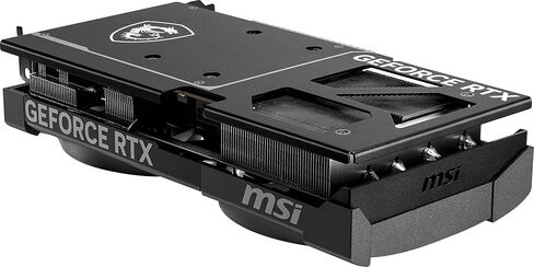 msi Gaming RTX 5070 12G Ventus 2X OC Black Graphics Card (12GB GDDR7, 192-bit, Extreme Performance: 2542 MHz, DisplayPort x3 2.1a, HDMI 2.1b, NVIDIA Blackwell Architecture) in Saudi Arabia