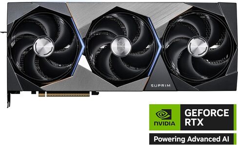 msi Gaming RTX 5080 16G SUPRIM SOC Graphics Card (16GB GDDR7, 256-bit, Extreme Performance: 2760 MHz, DisplayPort x 3 2.1a, HDMI 2.1b, NVIDIA Blackwell Architecture) in Saudi Arabia
