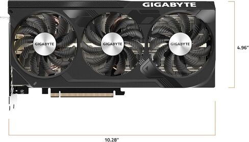 GIGABYTE GeForce RTX 4070 Super WINDFORCE OC 12G Graphics Card, 3X WINDFORCE Fans, 12GB 192-bit GDDR6X, GV-N407SWF3OC-12GD Video Card (Renewed) in Saudi Arabia