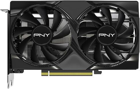 PNY NVIDIA GeForce RTX™ 5060 OC Dual Fan, Graphics Card (8GB GDDR7, 128-bit, SFF-Ready, PCIe® 5.0, HDMI®/DP 2.1, 2-Slot, NVIDIA Blackwell Architecture, DLSS 4) (Renewed) in Saudi Arabia