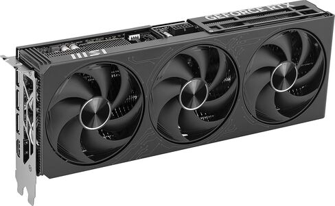msi Gaming RTX 5080 16G Inspire 3X OC Black Graphics Card (16GB GDDR7, 256-bit, Extreme Clock 2655 MHz, DisplayPort x 3 2.1a, HDMI 2.1b, NVIDIA Blackwell Architecture) in Saudi Arabia