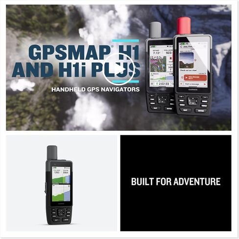 Garmin GPSMAP H1 Premium GPS Handheld Navigator with Touchscreen and Buttons, Durable IP67 Water Rating, Long Battery Life, Flashlight, Preloaded Maps | Signature Series Power Bundle in Saudi Arabia