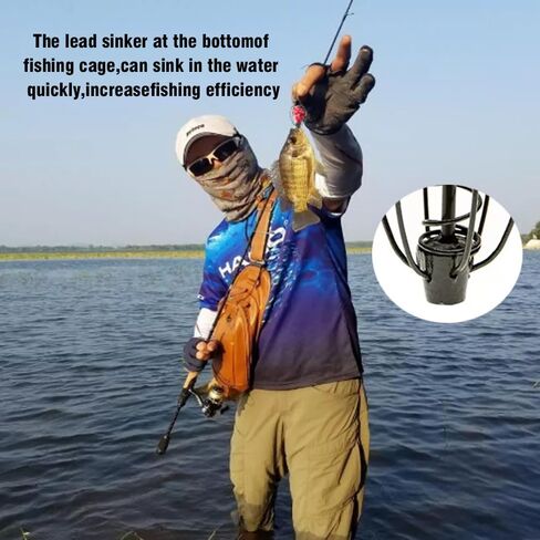 12 PcsSpringFishing Feeder Carp Bait of Bream Tackle Cage Bait Cage Holder Fishing Tackle Equipment Accessories in Saudi Arabia