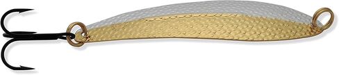 Williams Whitefish Small Fishing Lure - C70 Half & Half Nuwrinkle - HN - 4 1/4" Long, 3/4 oz. in Saudi Arabia