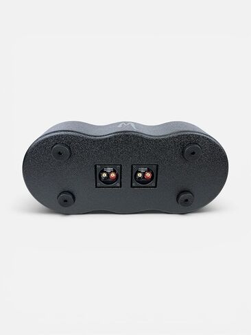 Menace AUDIO® حاوية متوسطة المدى مزدوجة محملة مقاس 6.5 بوصة مع مكبرات صوت 2 × 3.5 - رصاصات سوداء in Saudi Arabia