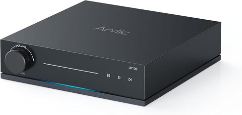 مشغل موسيقى Arylic LP100، بلوتوث لاسلكي 5.4 وWiFi Audio Preamp مع AirPlay 2، Google Cast، Spotify/Tidal/Qobuz Connect، Auracast، HDMI eARC، مدخلات بصرية/تناظرية، 192 كيلو هرتز/24 بت عالي الدقة in Kuwait