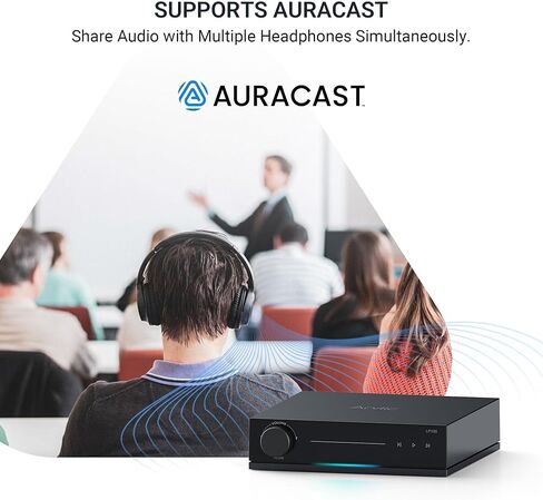 مشغل موسيقى Arylic LP100، بلوتوث لاسلكي 5.4 وWiFi Audio Preamp مع AirPlay 2، Google Cast، Spotify/Tidal/Qobuz Connect، Auracast، HDMI eARC، مدخلات بصرية/تناظرية، 192 كيلو هرتز/24 بت عالي الدقة in Kuwait