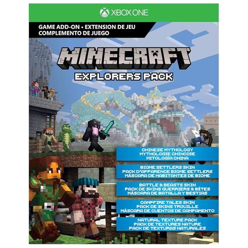 Xbox One S 500GB Console - Minecraft Complete Adventure Bundle [Discontinued] (Renewed) in Saudi Arabia